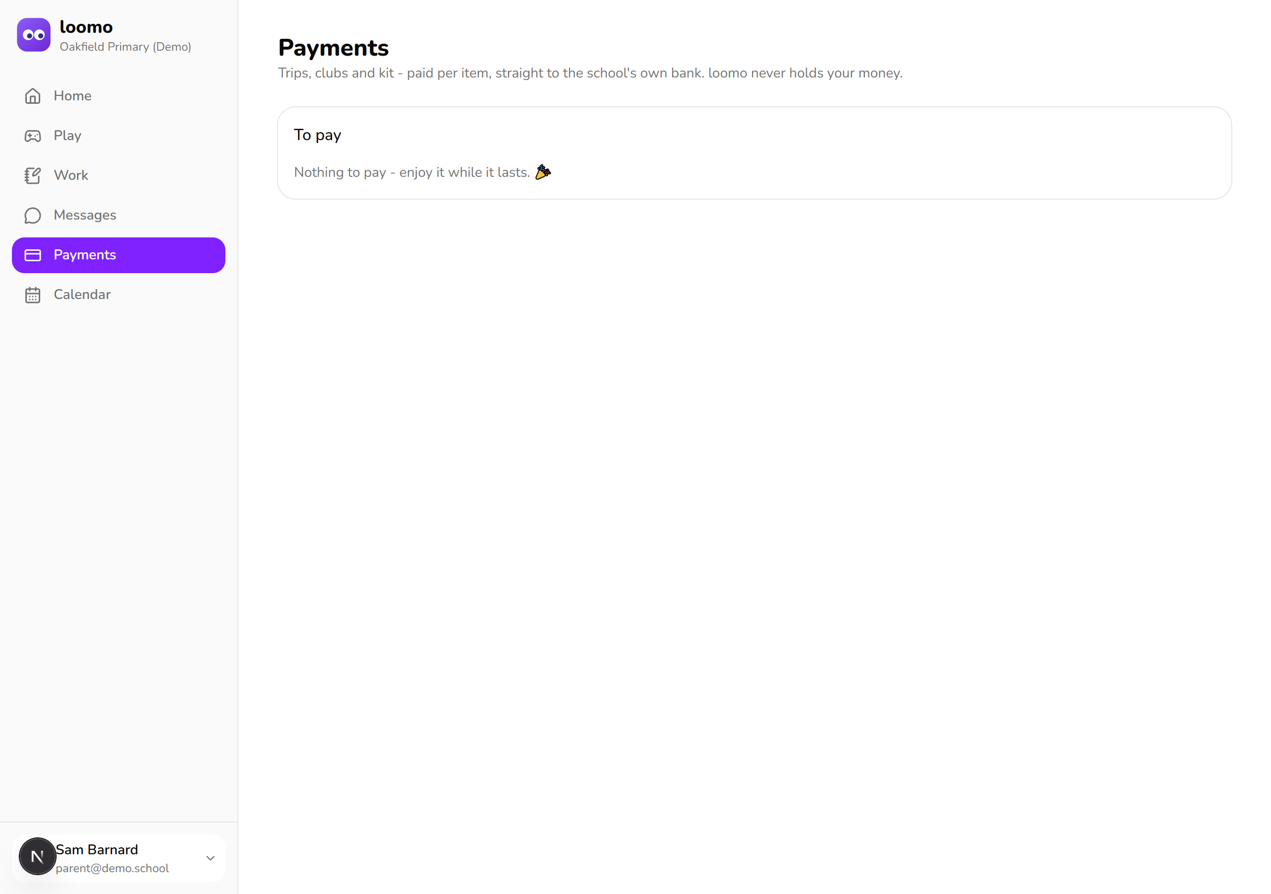 Payments